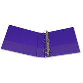 Presentation View Binder, 11"x8-1/2", 2" Cap, Purple