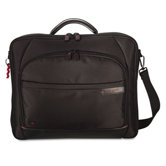 Xenon Briefcase, Ballistic Nylon, 16 1/2 x 4 x 13 1/2, Black