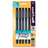 Uni-Ball Jetstream 101 Roller Ball Stick Pen (Set of 5)