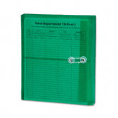 Poly String & Button Booklet Envelope, 9 3/4 X 11 5/8 X 1 1/4, 5/Pack