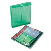 Poly String & Button Envelope, 9 3/4 X 11 5/8 X 1 1/4, 5/Pack