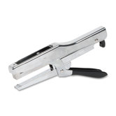 Stapling Plier, Uses SP19-1/4" Staples, 210 Capacity, Chrome