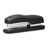 Full Strip Stapler, Standard Staple, 210 Capacity, Black/Burgundy