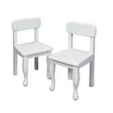 Queen Anne Chairs (Set of 2)