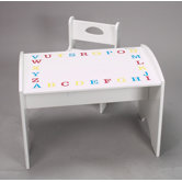 ABC Study Kids' 2 Piece Table and Chair Set