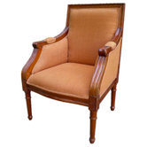Elegant Square Children's Arm Chair