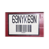 Magnetic Label Holder,4-7/16"x6-3/8",Inserts 4"x6",10/PK