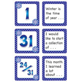 January Polka Dots Calendar Days