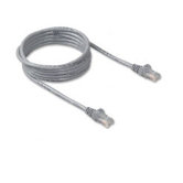 Cat 5E Snagless Ethernet Cable, 7 Feet, Gray