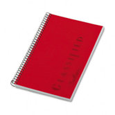 Notebook with Red Cover Narrow Rule, 100 Sheets/Pad