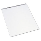 Recycled Easel Pads, Unruled, 27 x 34, 3, 50-Sheet Pads