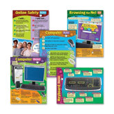Computer Skills Learning Charts Combo Pack