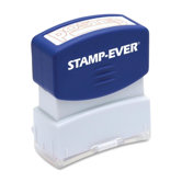 Stamp, Pre-Inked, "Posted", 9/16"x1-11/16" Imp, Red