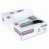 Regular Grade Liners, 33 gallon, 12 microns, 40 x 33, Natural, 500 per Carton