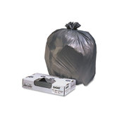 Industrial Strength Low-Density Commercial Can Liners, 60 gal, .7mil,BLK,100/ctn