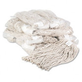 Premium Cut-End Wet Mop Heads, Cotton, 20-Oz., 12/Carton
