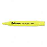 Desk Highlighter, Chisel Tip, 12/Pack