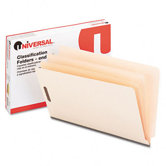 Manila End Tab Folders with Full Cut, 10/Box