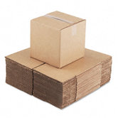 Corrugated Kraft Fixed-Depth Shipping Carton, 25/Bundle