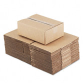 Corrugated Kraft Fixed-Depth Shipping Carton, 25/Bundle