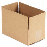 Corrugated Kraft Fixed-Depth Shipping Carton, 25/Bundle