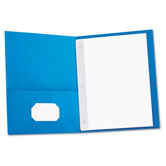 Two-Pocket Portfolios with Tang Fasteners, 11 X 8-1/2, 25/Box
