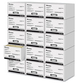 Heavy-Duty Storage Box Drawer, Letter, 6/Carton