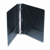 Round Ring Locking View Binder, 1-1/2" Capacity