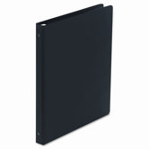 Basic Vinyl Round Ring Binder, 1/2in Capacity