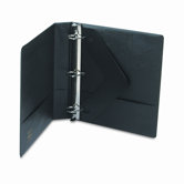 Heavy-Duty No-Gap D-Ring Binder with Label Holder, 1-1/2" Capacity