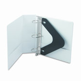 Basic D-Ring Vinyl View Binder, 3" Capacity