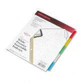 Gold Pro Insertable Tab Index, 5-Tab, Letter