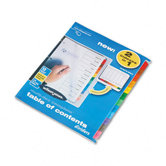 Multi-Dex Index, 12-Tab, Labeled 1-12, Letter (Set of 12)