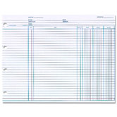 Balance Ledger Form, 3 Columns, 7-1/2"x10-3/8", 100 per Pack, White