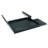 Computer Keyboard Tray with Pull-Out Mouse Tray
