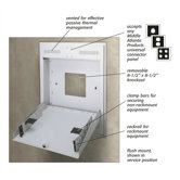 20" D Tilt Out Wall Rack (Surface Mount)