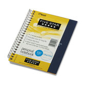 Five Star Wirebound Notebook, College Rule, 5 X 7, Perforated, Poly Cover, 100 Sheets