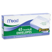 Press-It Seal-It Security Envelope, 4 1/8 X 9 1/2, 20 Lb, 45/Box