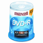 Spindle Dvd-R Discs, 4.7Gb, 16X, 100/Pack