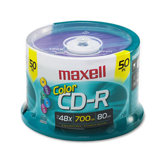 Spindle Cd-R Discs, 700Mb/80Min, 48X, 50/Pack