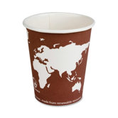 Renewable Resource Hot Drink Cups, 8 oz., 50/PK