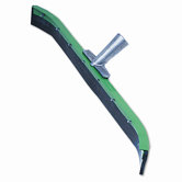 AquaDozer Heavy Duty Squeegee, Black Rubber, Curved, 24"
