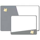 Combination Magnetic Dry Erase and Foam Board, 24 X 18