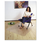 Cleartex Ultimat Polycarbonate Chair Mat For Hard Floors, 47 X 35