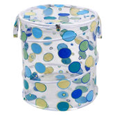 The Original Bongo Bag Dots Pop Up Hamper in Blue and Green