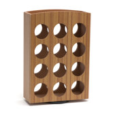 Acacia Coffee Pod Revolving Cabinet