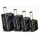4 Piece Upright Luggage Set