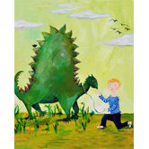 Paper Prints Dino