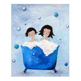 Patchwork Double Bubble Brunette by Liz Clay