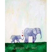 Words of Wisdom Caravan of Love Print